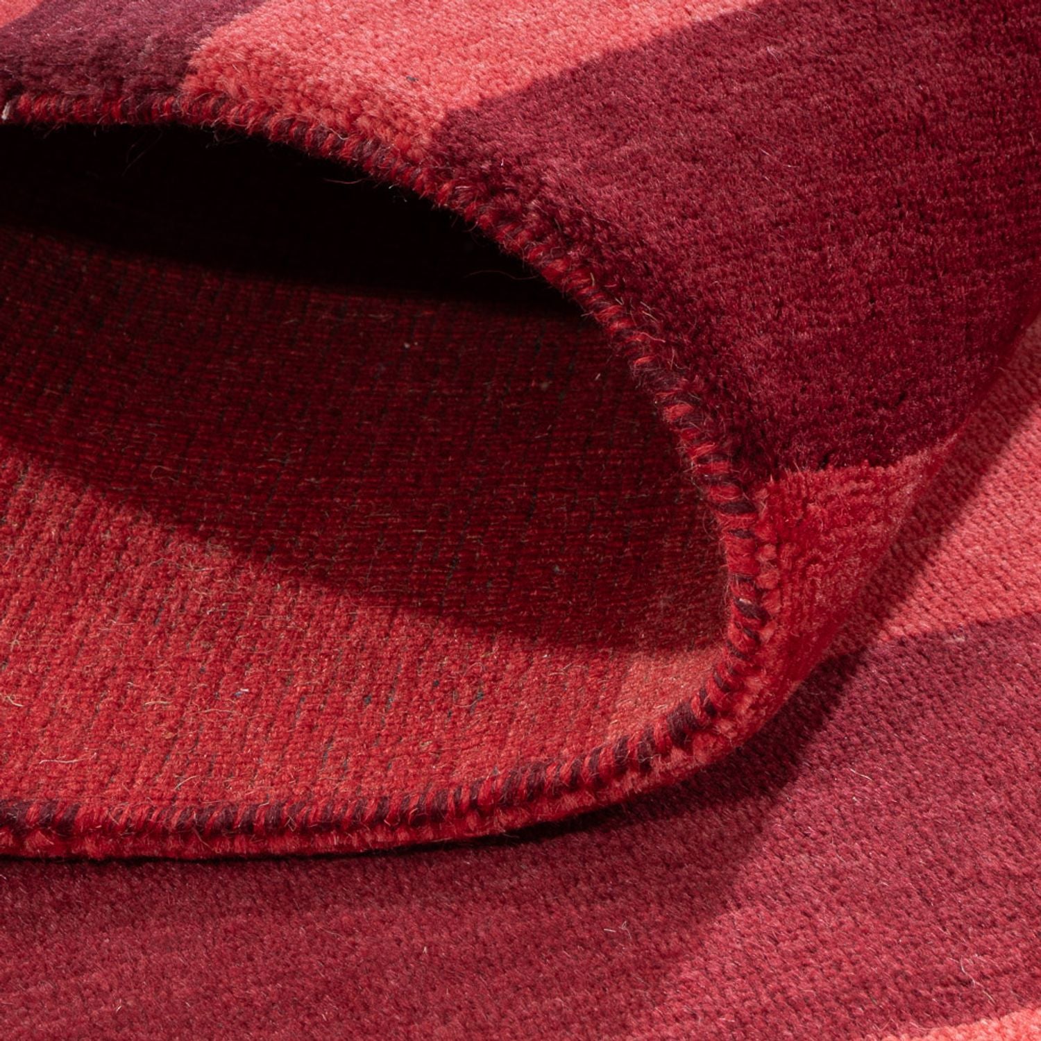 Tappeto Gabbeh - Loribaft Softy - 185 x 120 cm - rosso