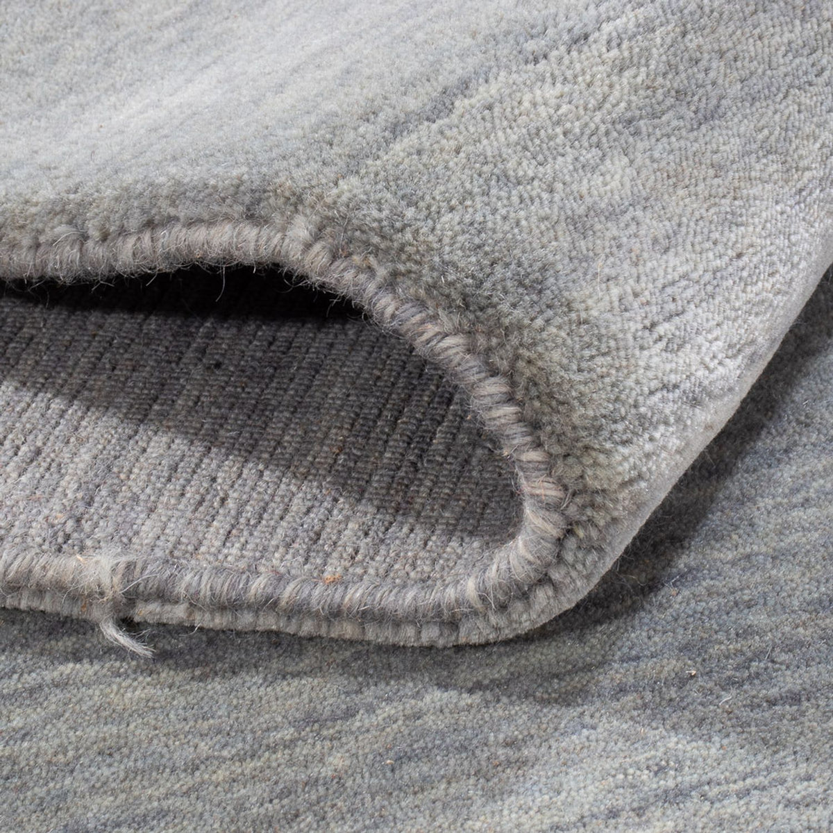 Tappeto Gabbeh - Loribaft Softy - 180 x 120 cm - grigio