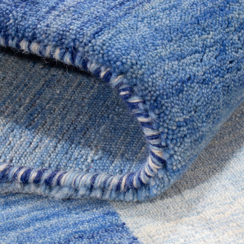 Tappeto Gabbeh - Loribaft Softy - 185 x 123 cm - blu