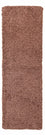 Tappeto corsia Tappeto a pelo alto - 203 x 64 cm - marrone