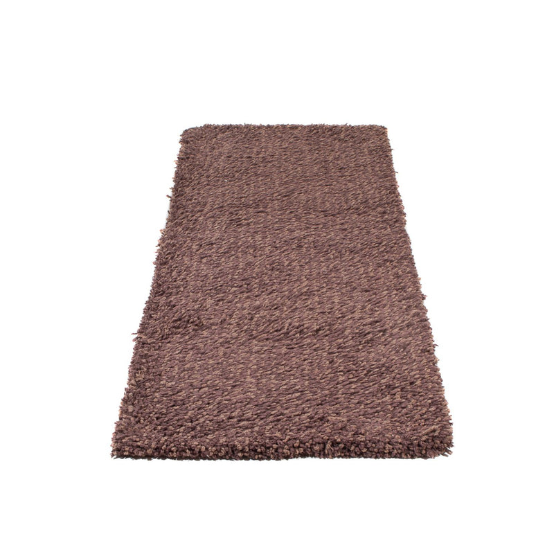 Tappeto corsia Tappeto a pelo alto - 203 x 64 cm - marrone
