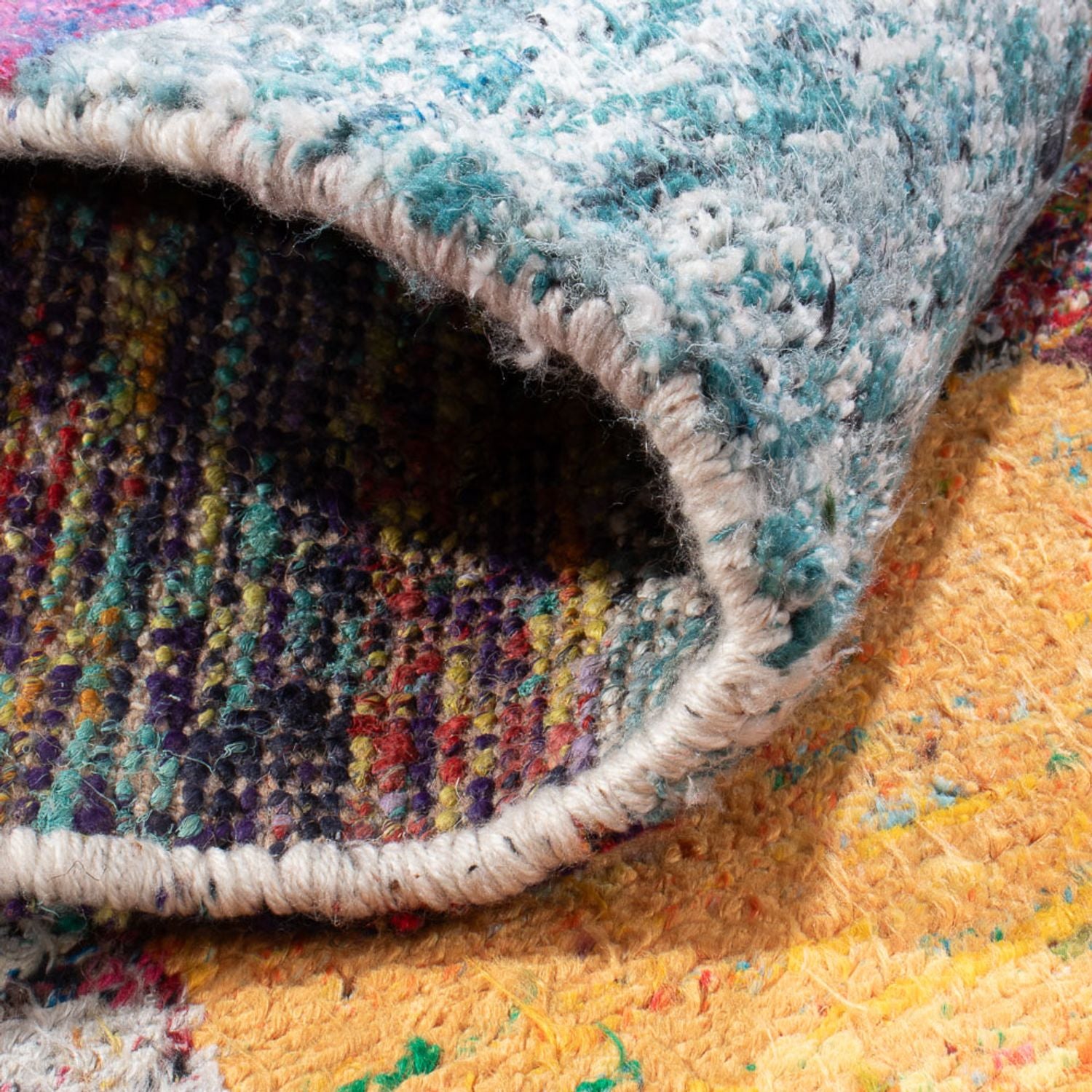 Tappeto corsia Tappeto di design - 240 x 91 cm - multicolore