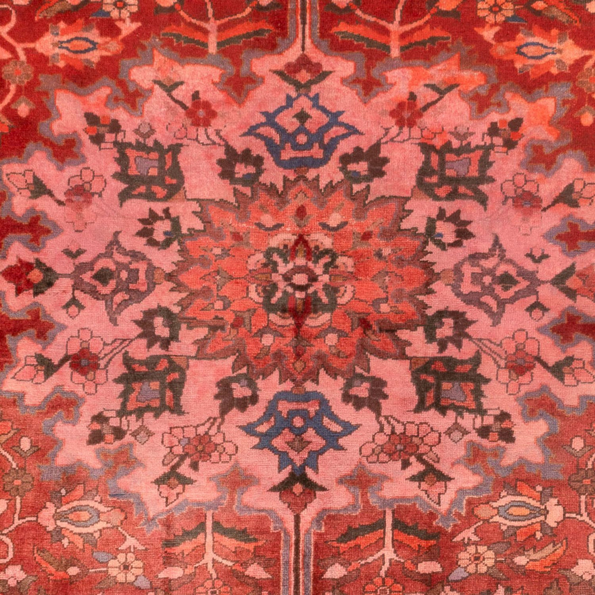 Tappeto Persero - Nomade - 210 x 162 cm - rosso chiaro