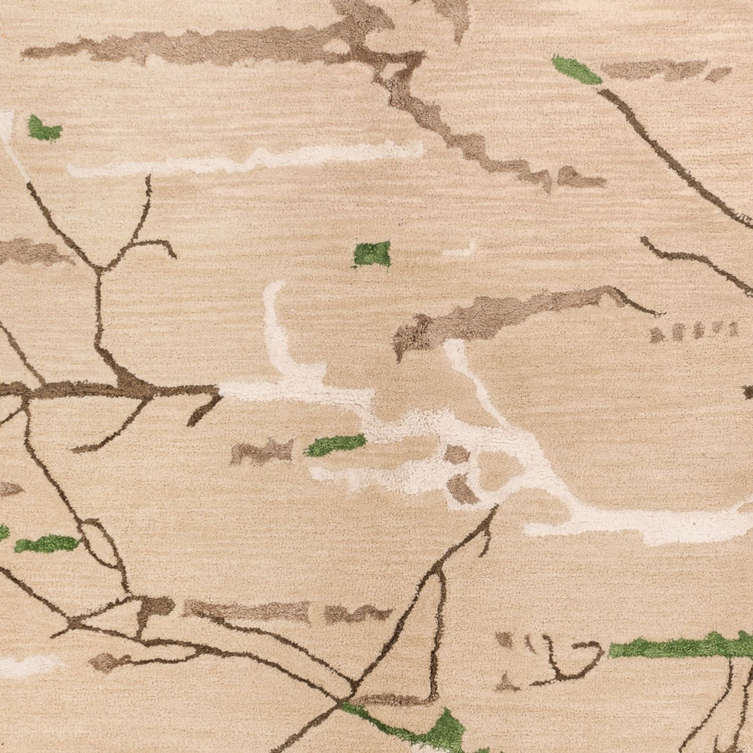 Tappeto di design - 242 x 152 cm - beige
