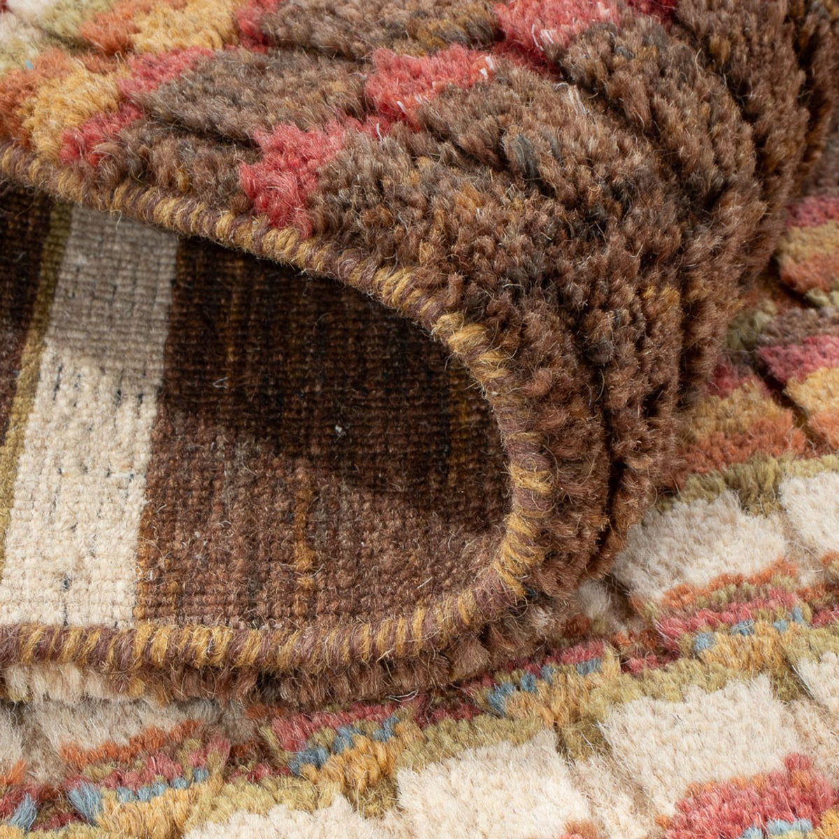 Tappeto Gabbeh - Loribaft Softy - 150 x 100 cm - multicolore