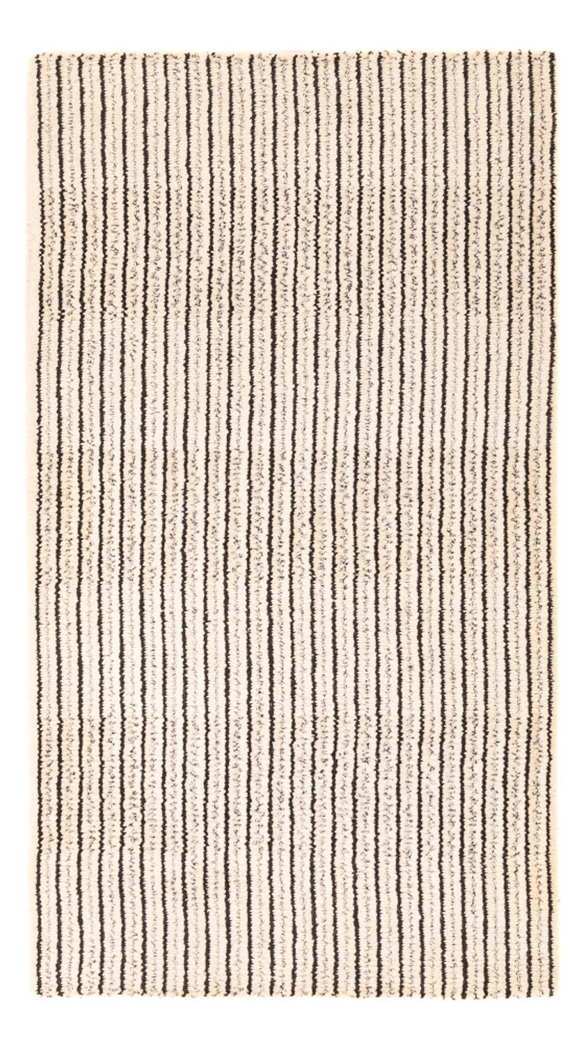 Tappeto corsia Tappeto di lana - 145 x 80 cm - beige