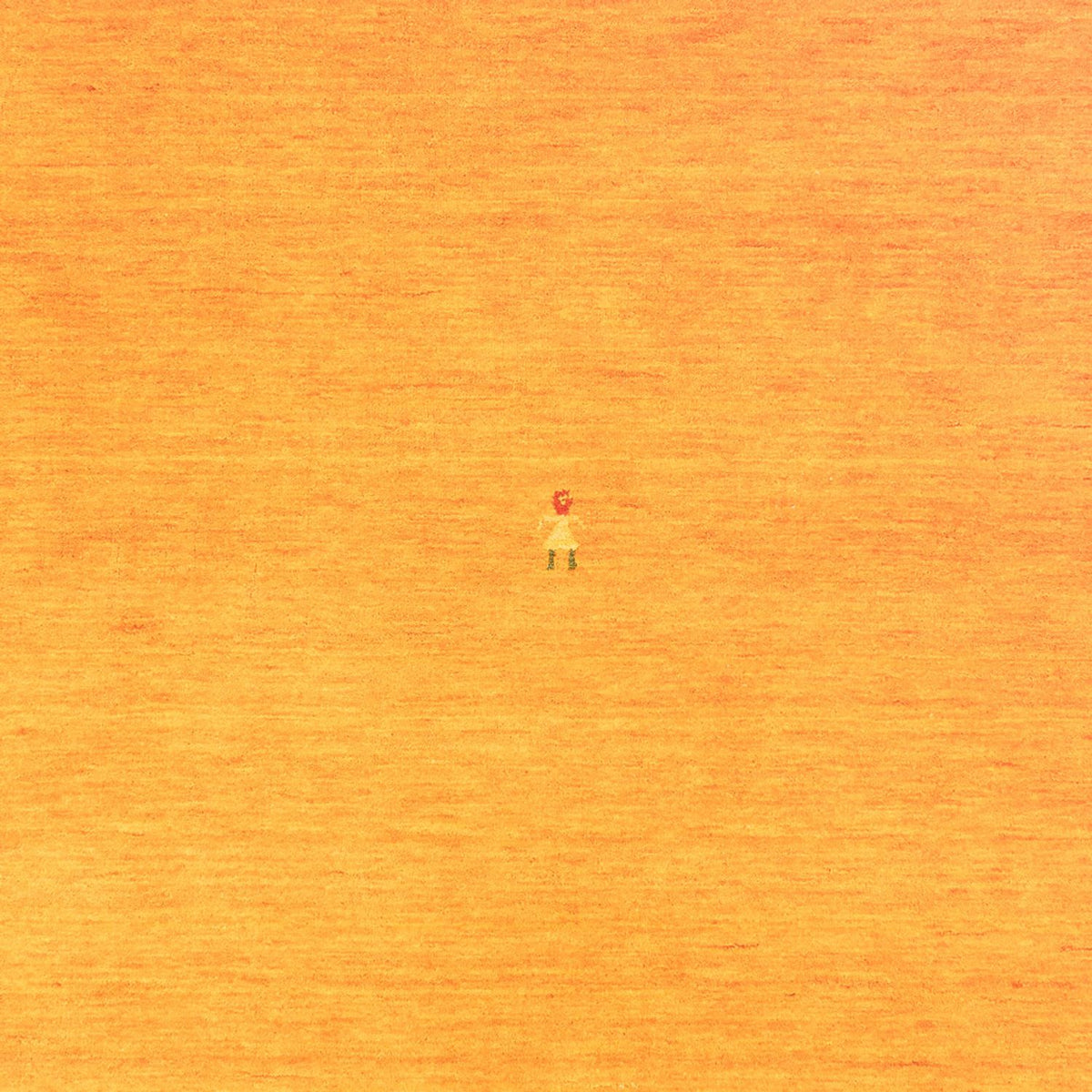 Tappeto Gabbeh - Softy quadrato  - 250 x 250 cm - oro