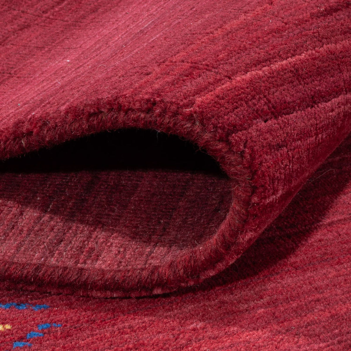 Tappeto Gabbeh - Loribaft Softy - 240 x 170 cm - rosso