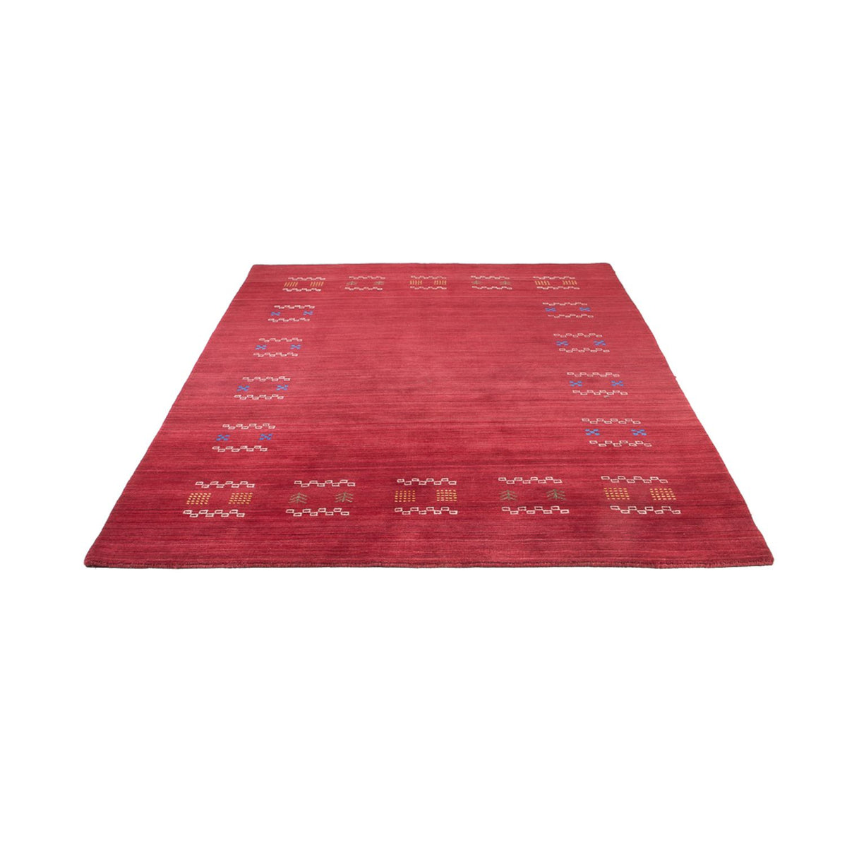 Tappeto Gabbeh - Loribaft Softy - 240 x 170 cm - rosso