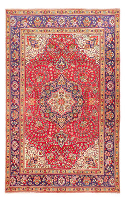 Tappeto Persero - Tabriz - 314 x 203 cm - rosso