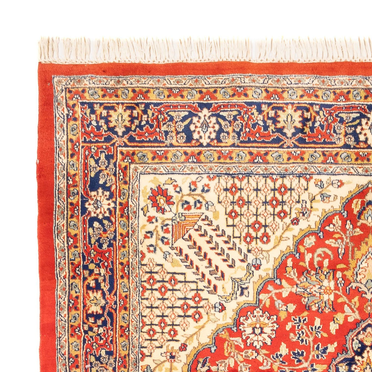 Tappeto Persero - Tabriz - 289 x 186 cm - rosso