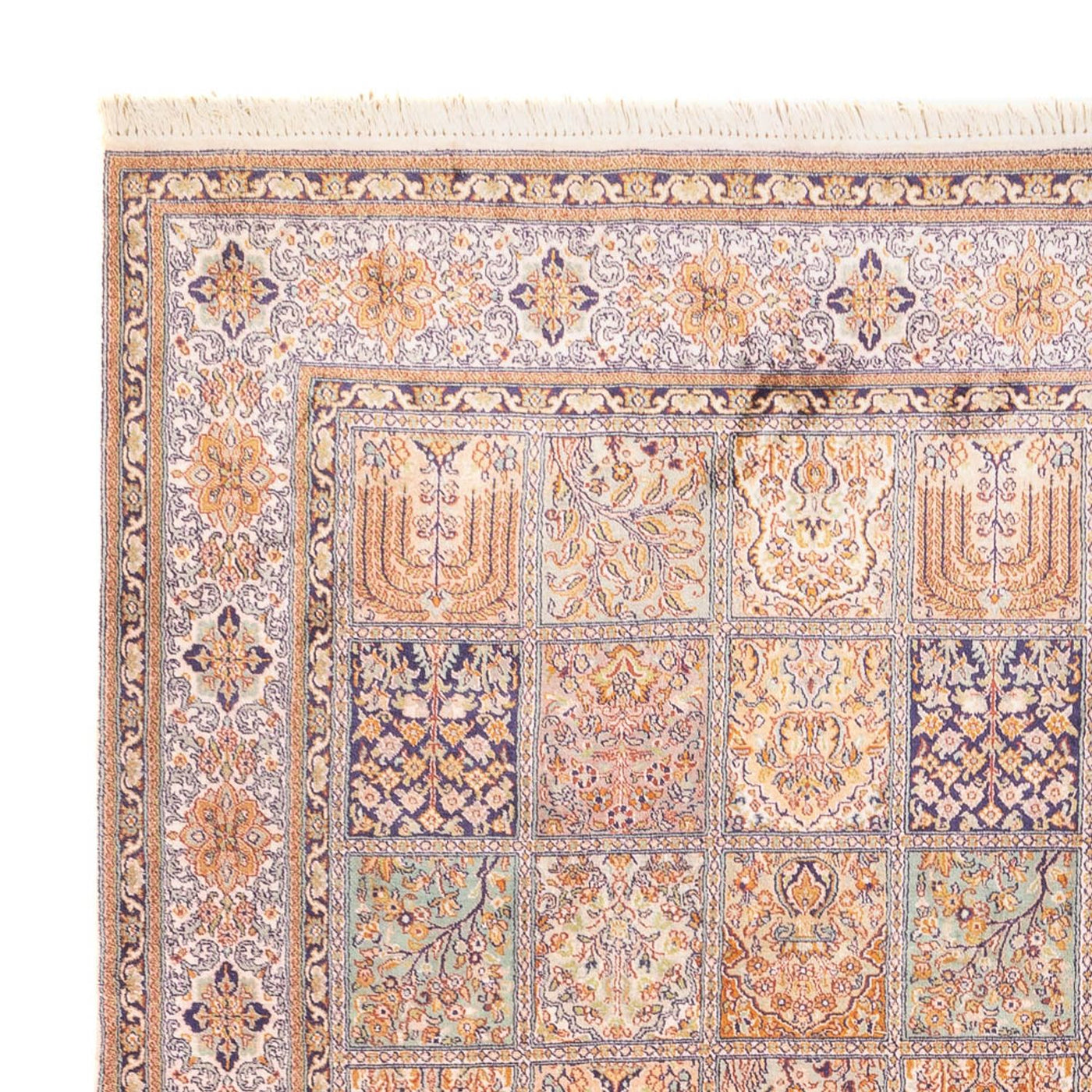 Seta del Kashmir Tappeto 337x247cm - Tappeto orientale