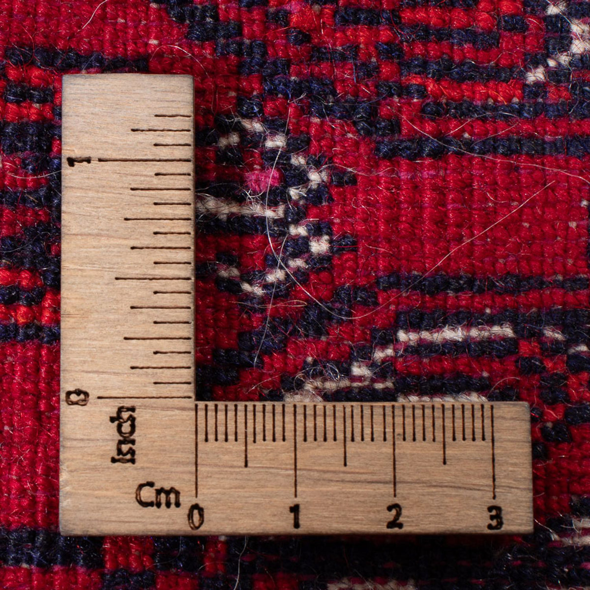 Tappeto corsia Tappeto afgano - Bukhara - 260 x 85 cm - rosso