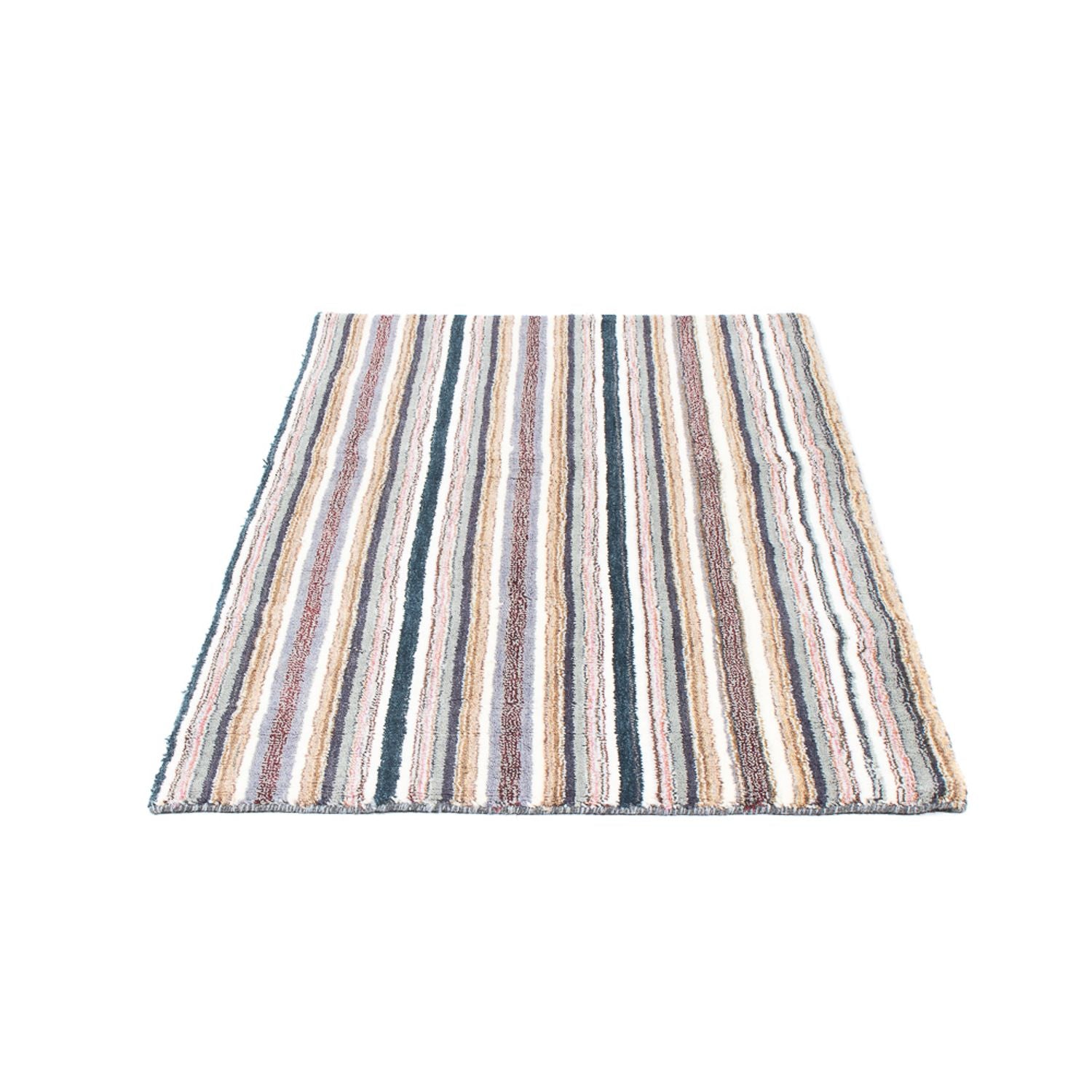 Tappeto corsia Tappeto di lana - 160 x 90 cm - multicolore