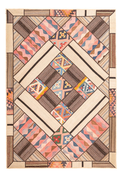 Tappeto Patchwork 160x230cm - Perserteppich Wollteppich
