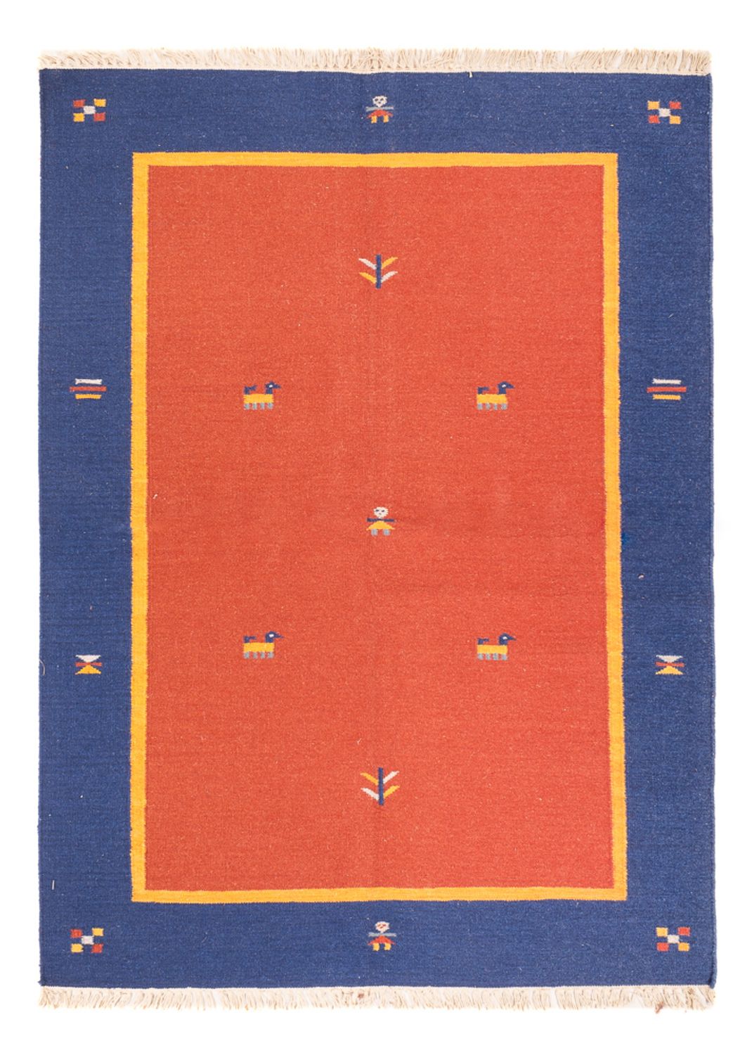 Tappeto Kelim - Tendenza - 200 x 140 cm - multicolore