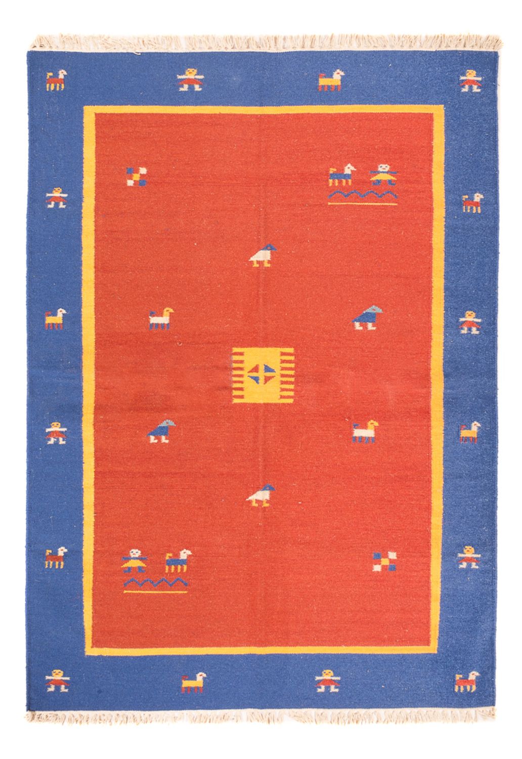 Tappeto Kelim - Tendenza - 200 x 140 cm - multicolore