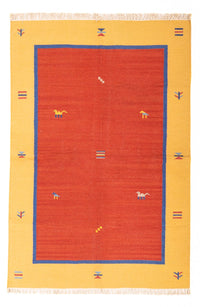 Tappeto Kelim - Tendenza - 200 x 140 cm - multicolore