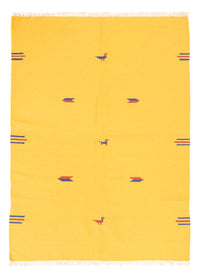 Tappeto Kelim - Tendenza - 180 x 120 cm - giallo