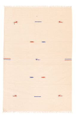 Tappeto Kelim - Tendenza - 180 x 120 cm - bianco naturale