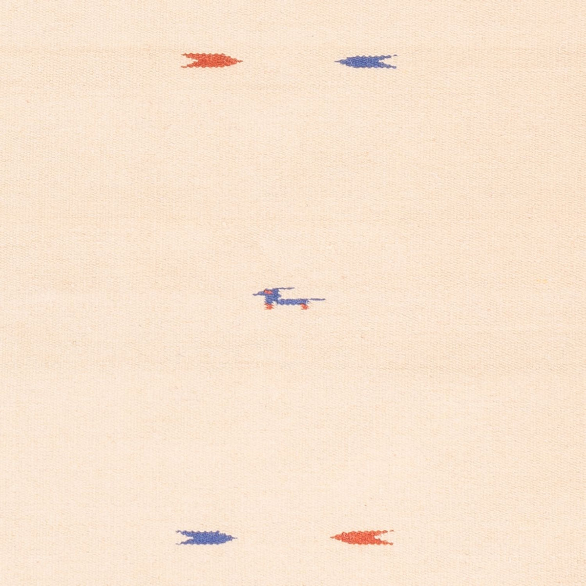 Tappeto Kelim - Tendenza - 180 x 120 cm - bianco naturale