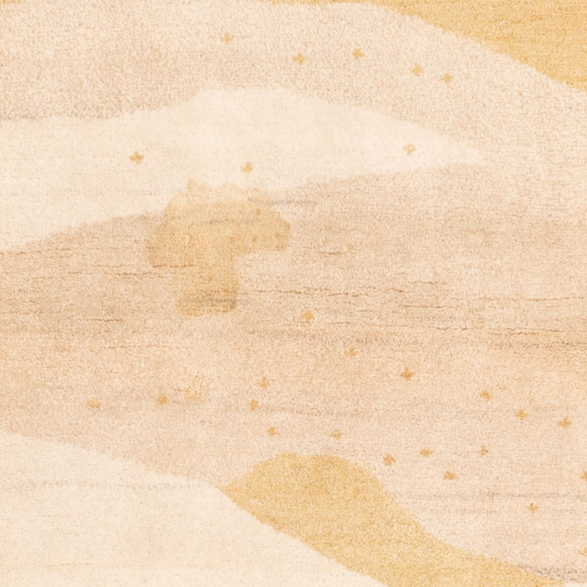 Tappeto corsia Tappeto Gabbeh - Indus - 234 x 75 cm - beige chiaro