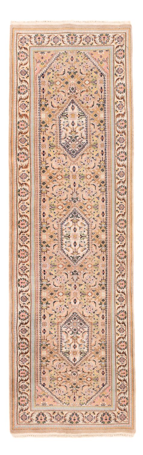 Tappeto corsia Tappeto orientale - Bidjar - Indo - 260 x 80 cm - beige chiaro