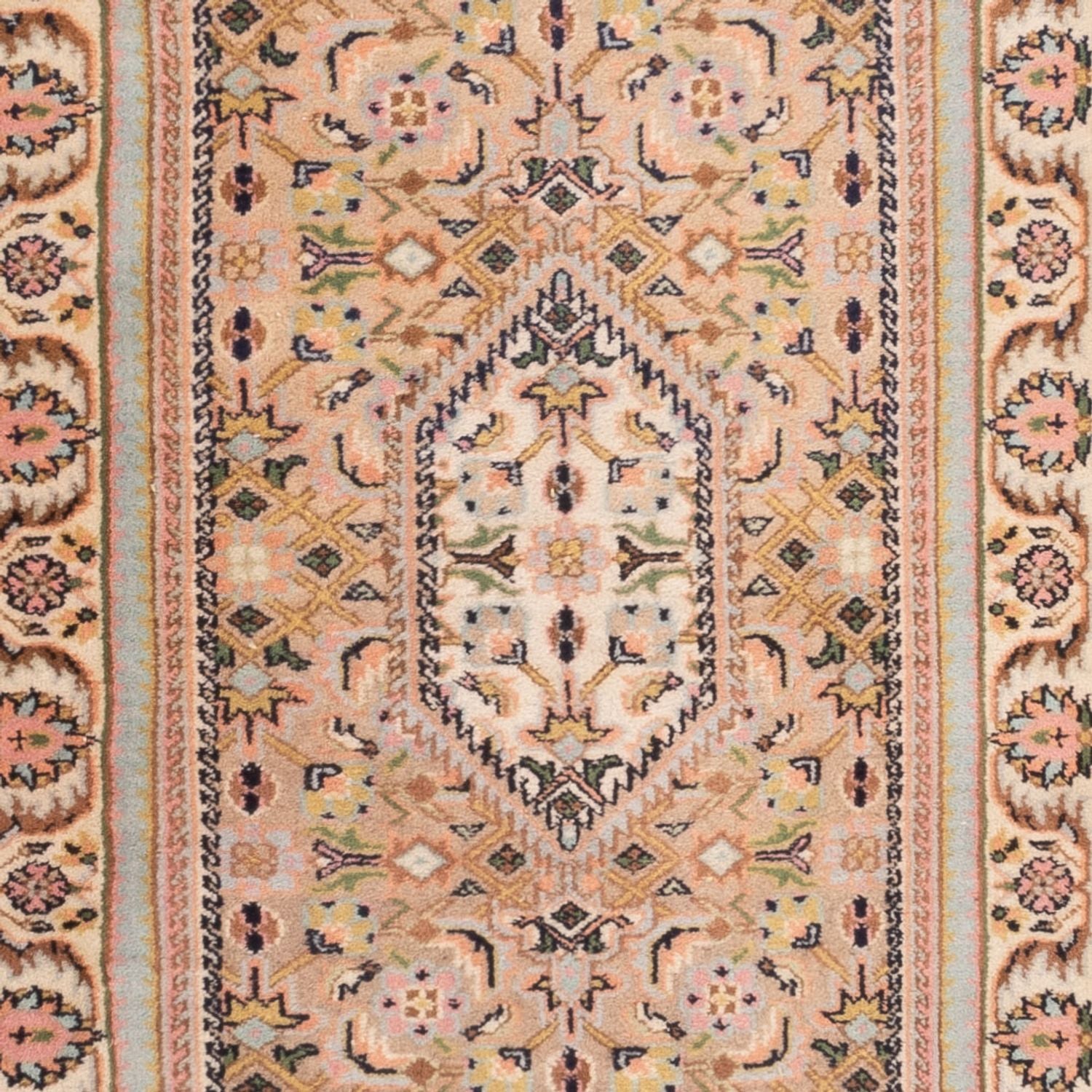 Tappeto corsia Tappeto orientale - Bidjar - Indo - 260 x 80 cm - beige chiaro