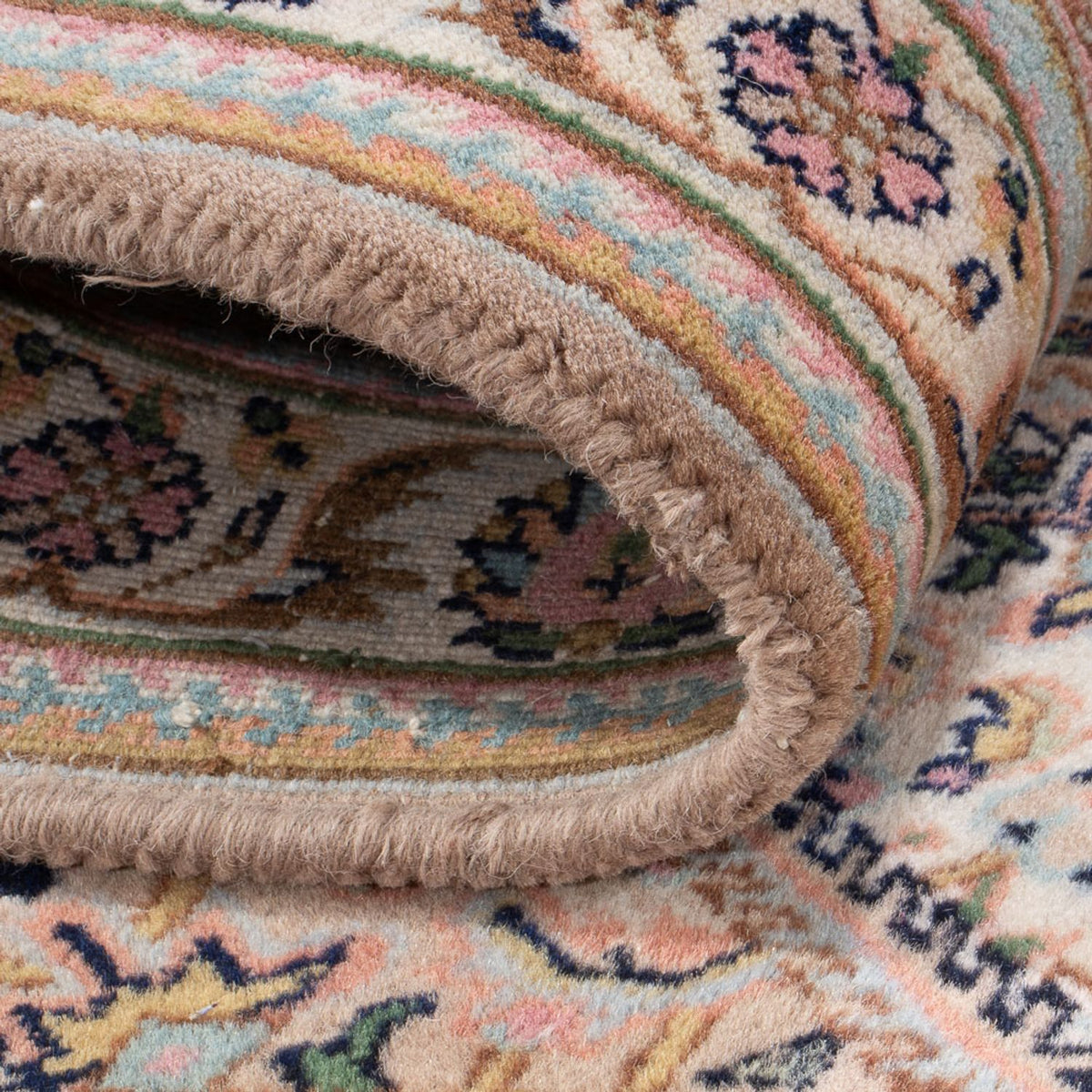 Tappeto corsia Tappeto orientale - Bidjar - Indo - 260 x 80 cm - beige chiaro