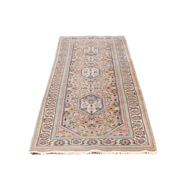 Tappeto corsia Tappeto orientale - Bidjar - Indo - 260 x 80 cm - beige chiaro