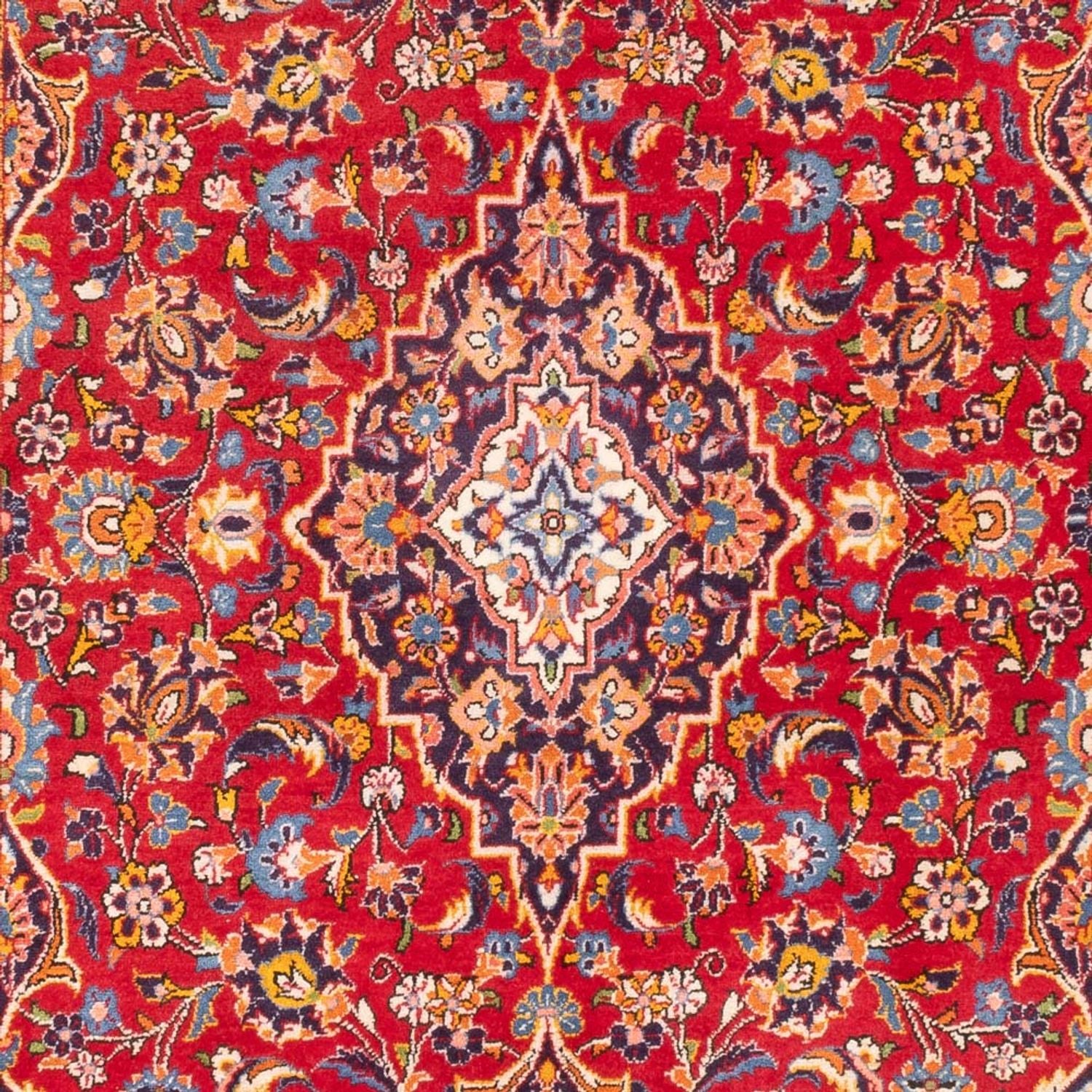 Tappeto Persero - Keshan - 215 x 140 cm - rosso