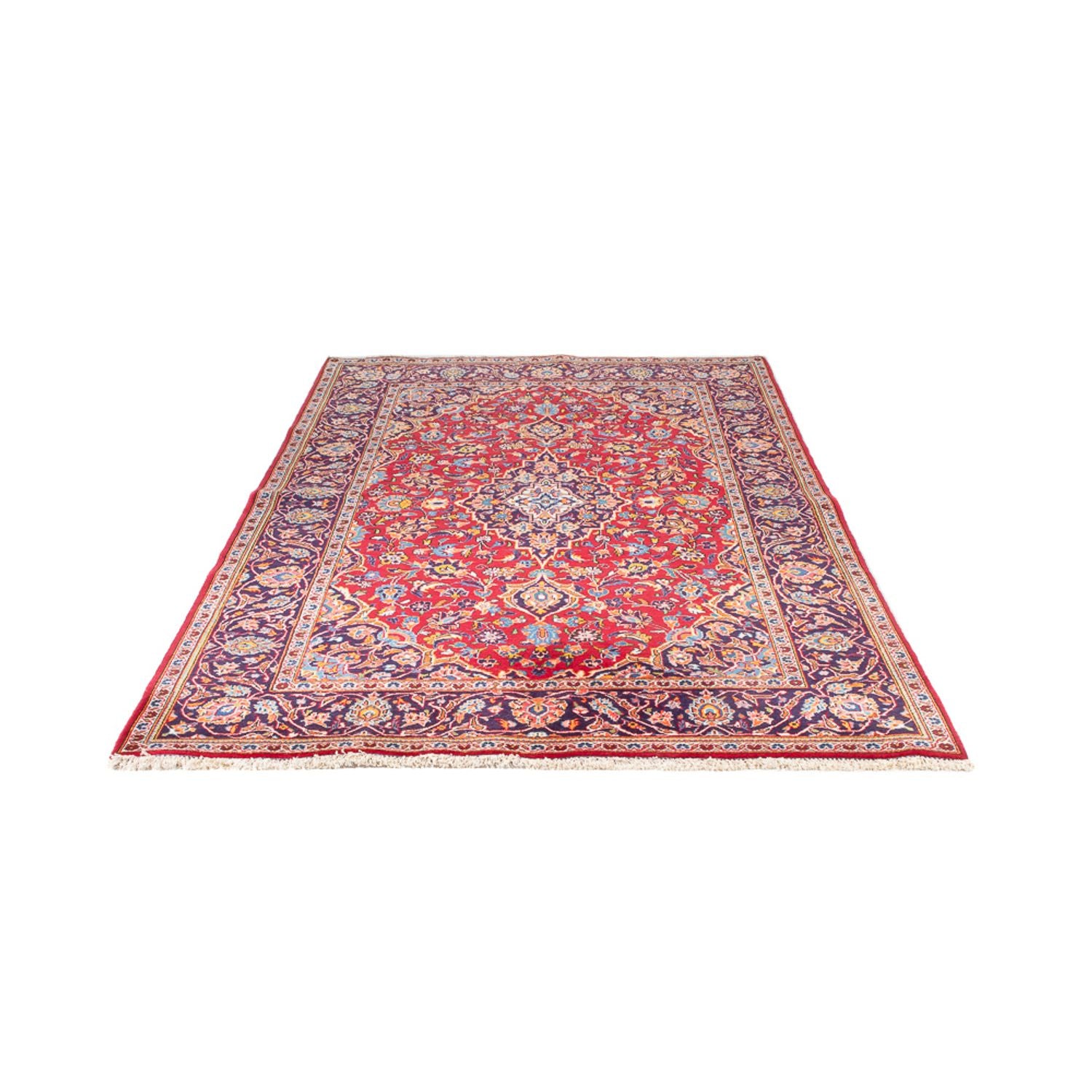 Tappeto Persero - Keshan - 215 x 140 cm - rosso