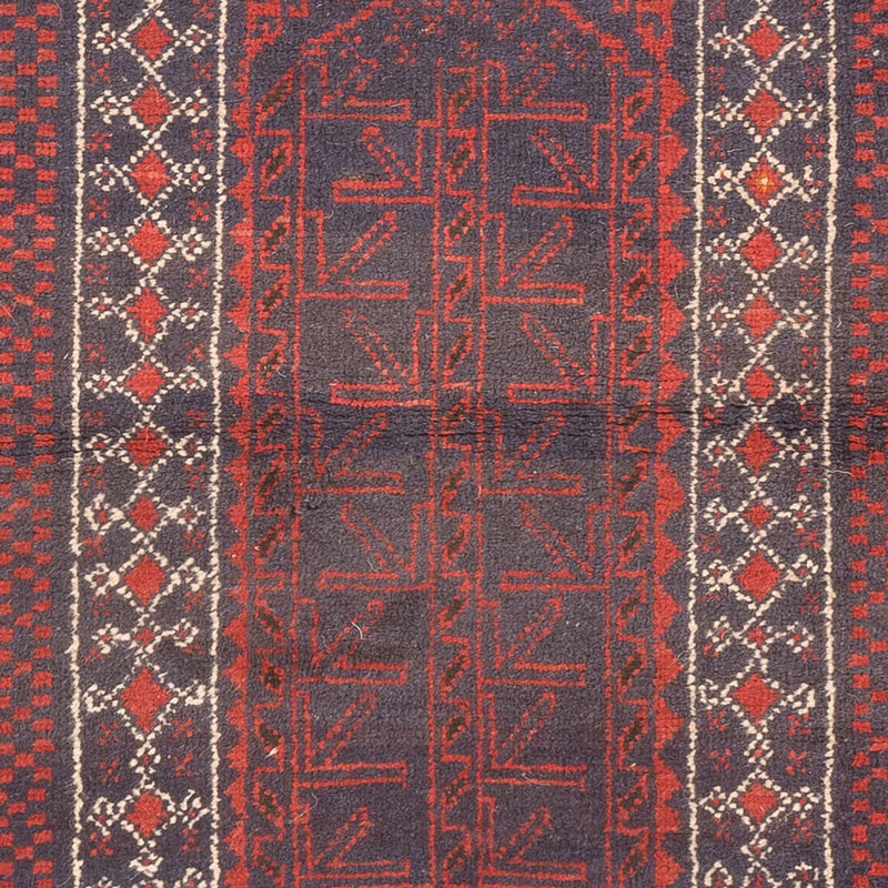 Tappeto corsia Tappeto Belutsch - 139 x 84 cm - multicolore