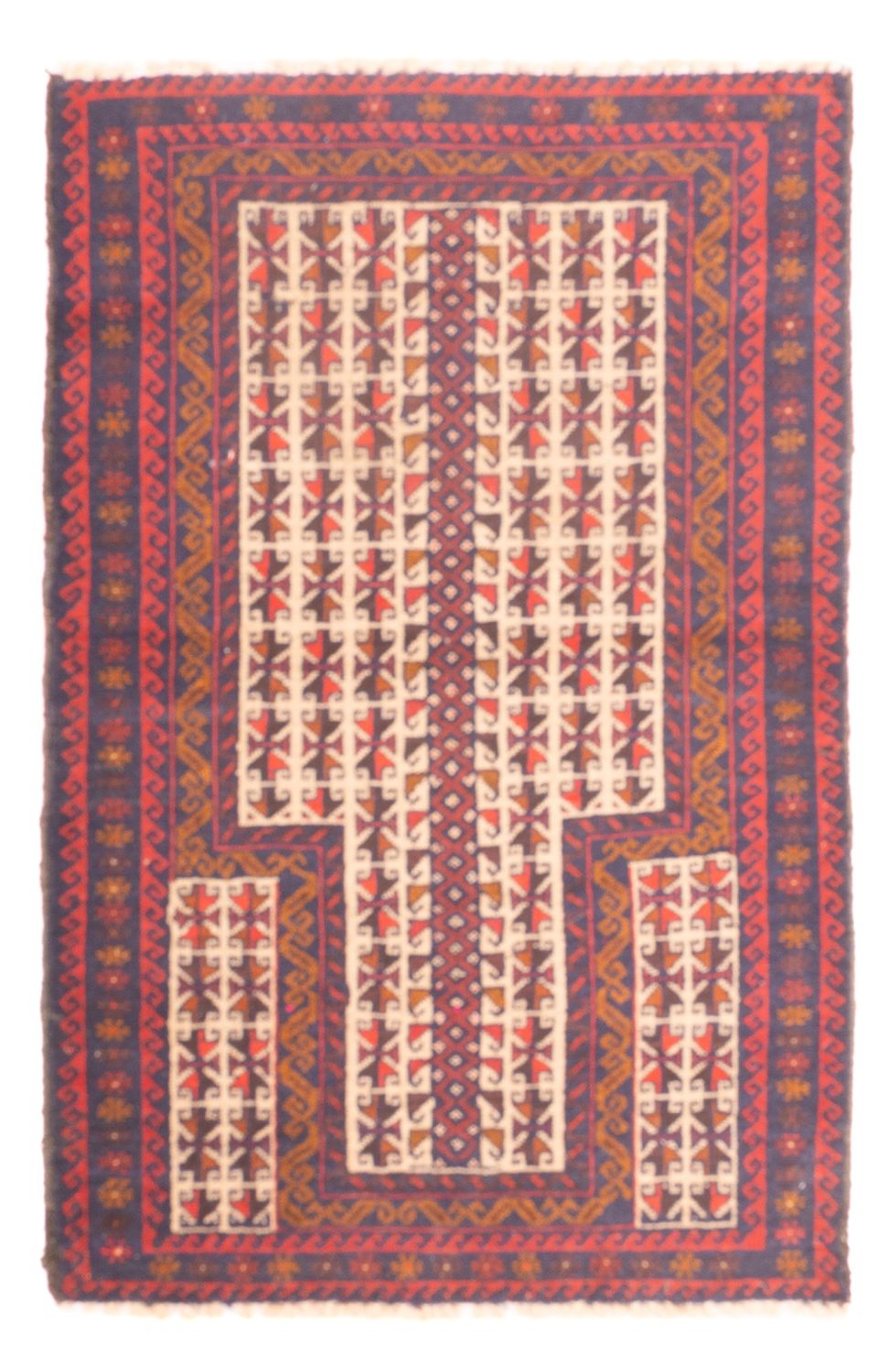 Tappeto Belutsch - 128 x 82 cm - multicolore