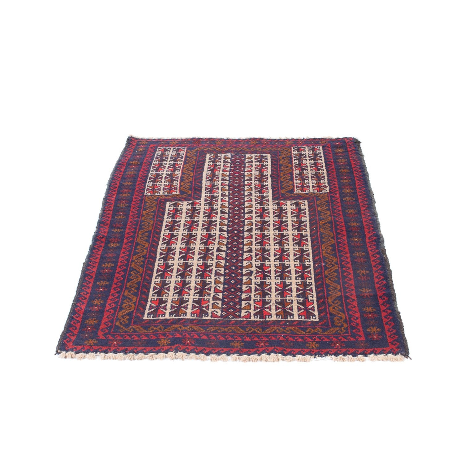 Tappeto Belutsch - 128 x 82 cm - multicolore