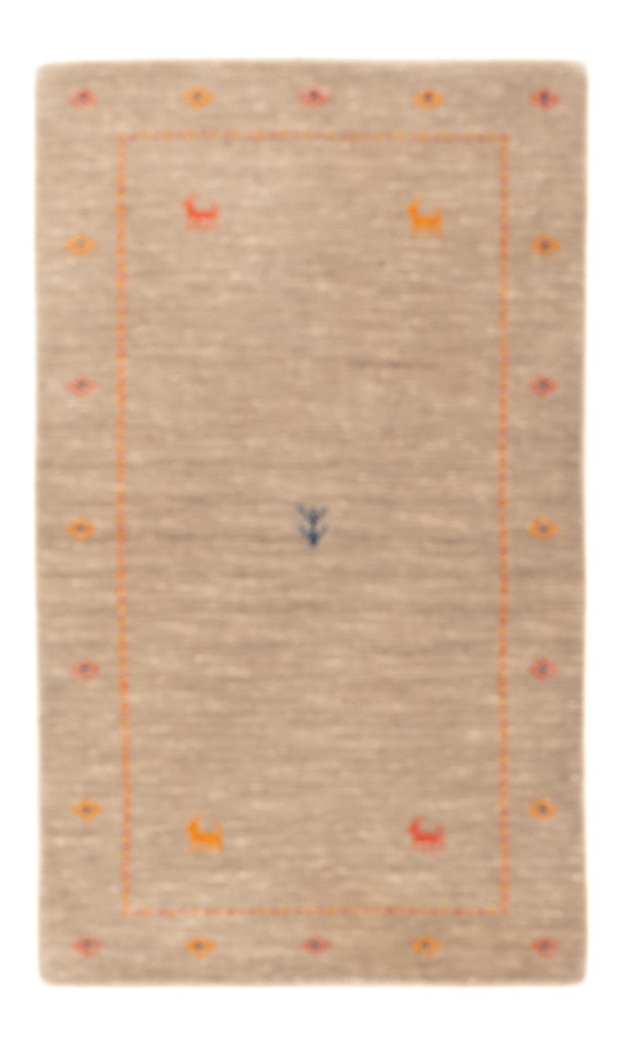 Tappeto Gabbeh - Loribaft Softy - 103 x 62 cm - caramello