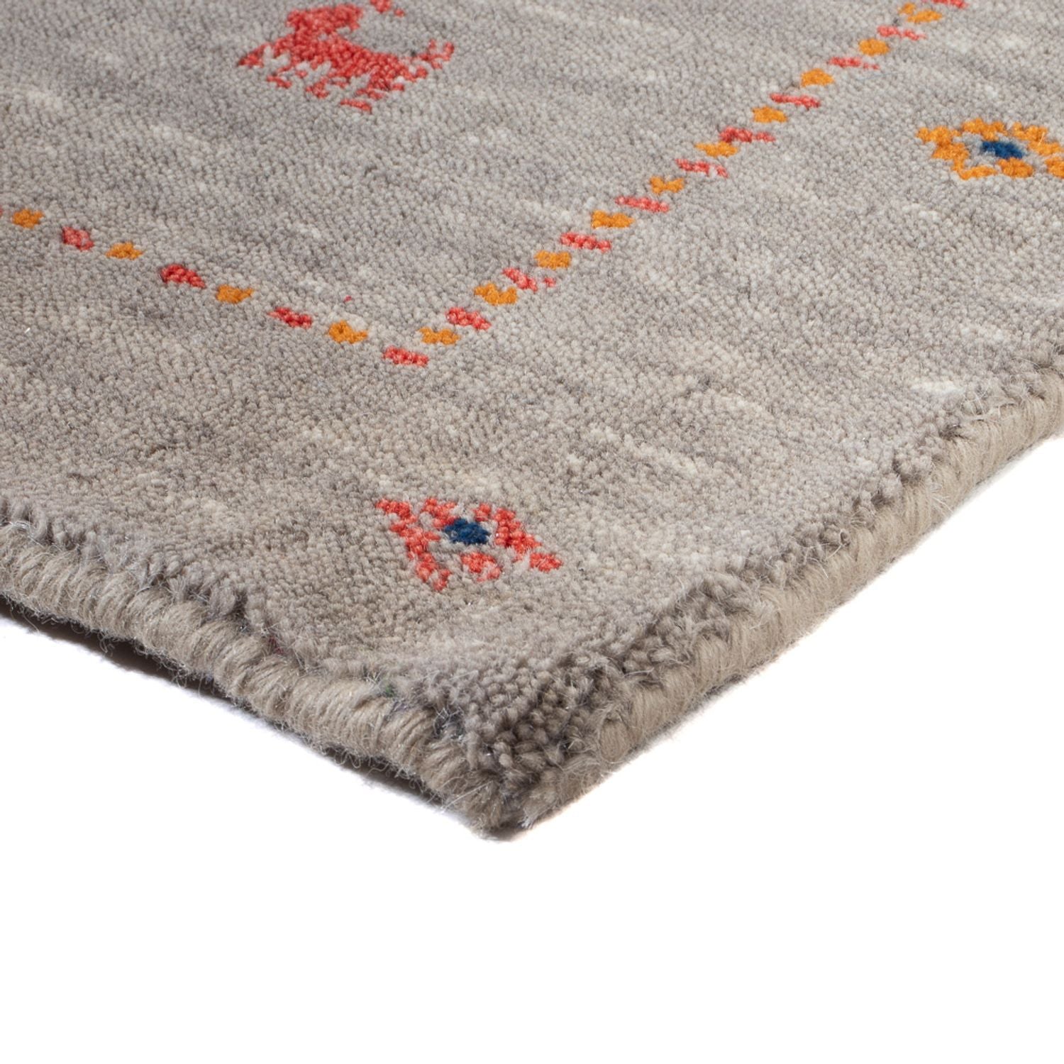 Tappeto Gabbeh - Loribaft Softy - 103 x 62 cm - caramello