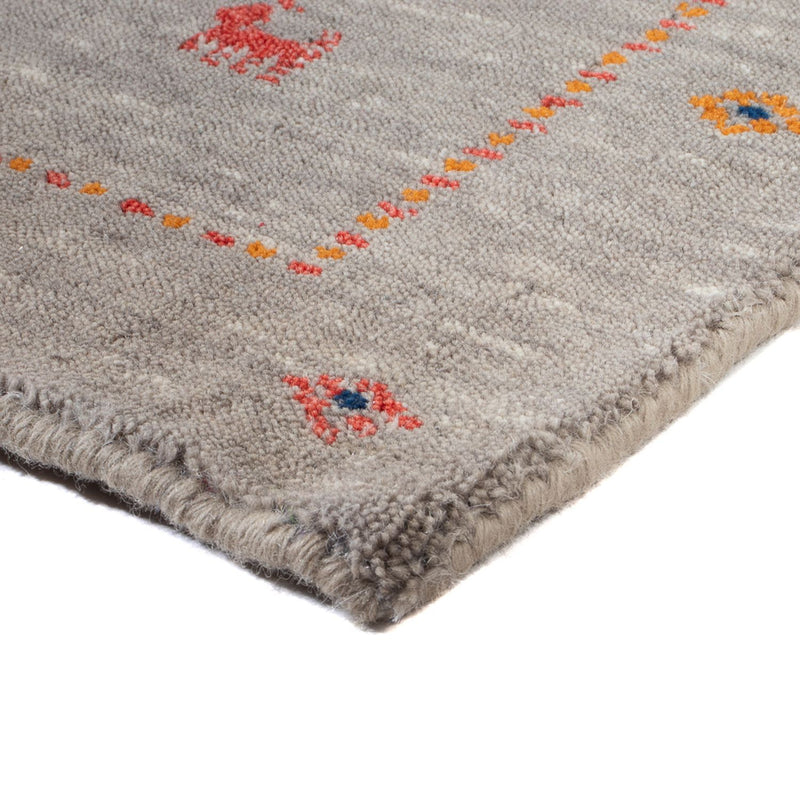 Tappeto Gabbeh - Loribaft Softy - 103 x 62 cm - caramello