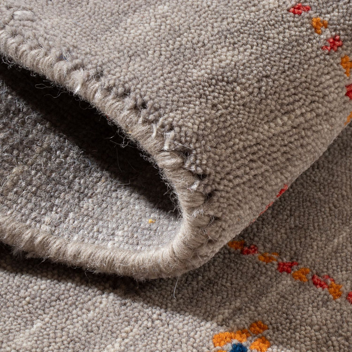 Tappeto Gabbeh - Loribaft Softy - 103 x 62 cm - caramello