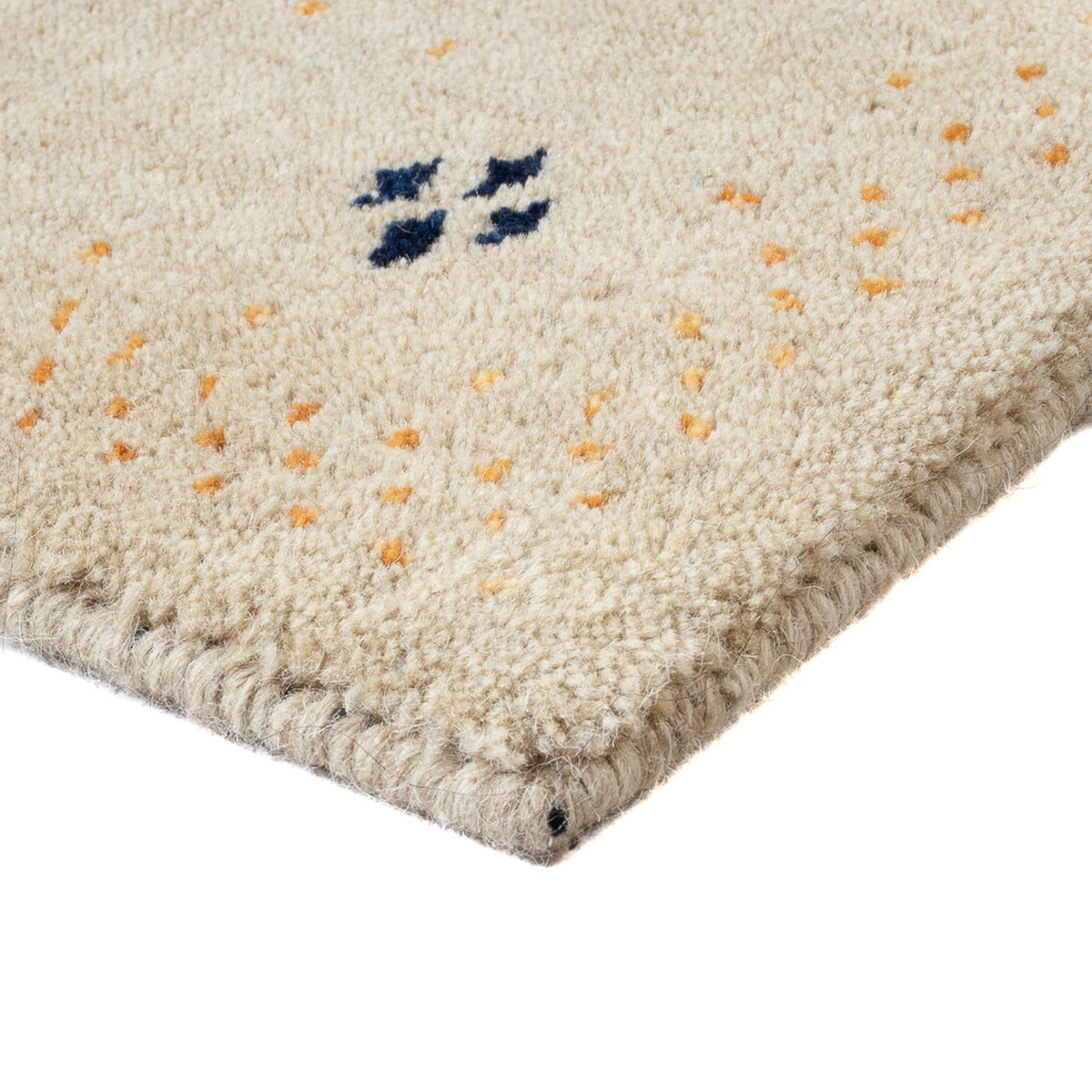 Tappeto Gabbeh - Loribaft Softy - 90 x 60 cm - beige