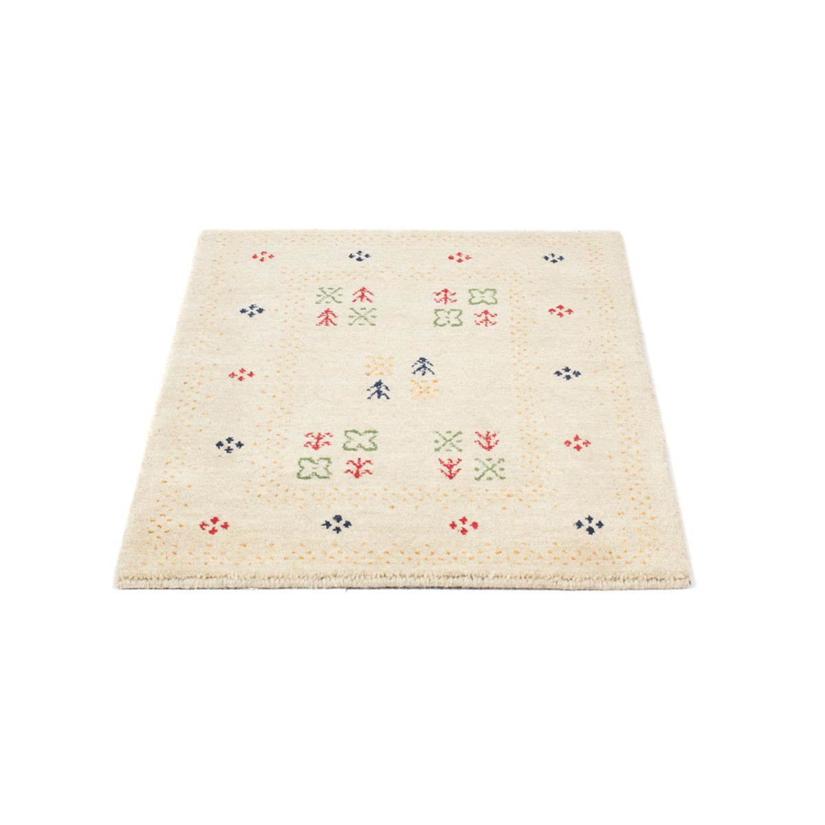 Tappeto Gabbeh - Loribaft Softy - 90 x 60 cm - beige