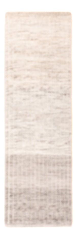Tappeto corsia Tappeto di lana - 100 x 32 cm - grigio chiaro