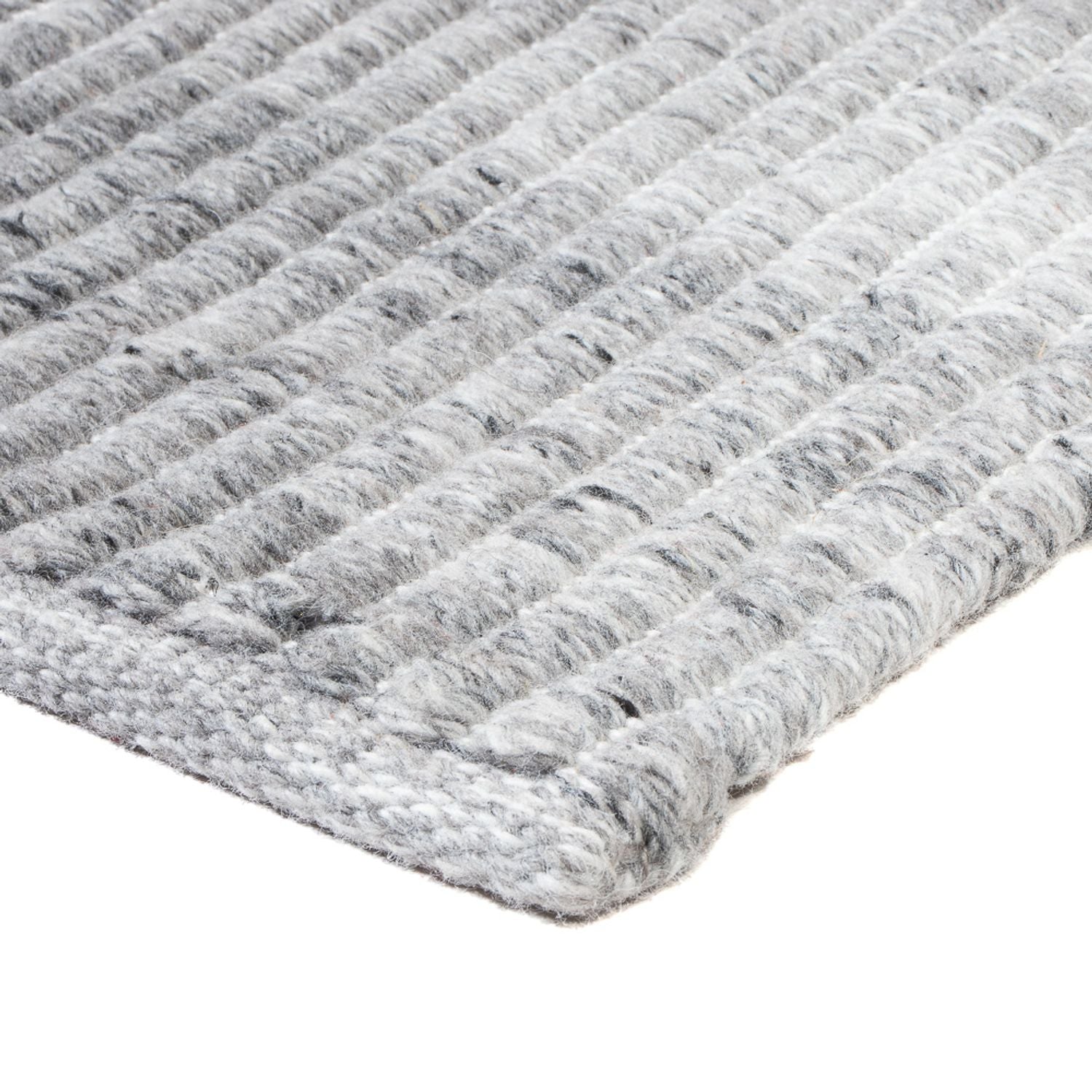 Tappeto corsia Tappeto di lana - 100 x 32 cm - grigio chiaro