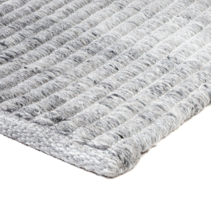 Tappeto corsia Tappeto di lana - 100 x 32 cm - grigio chiaro