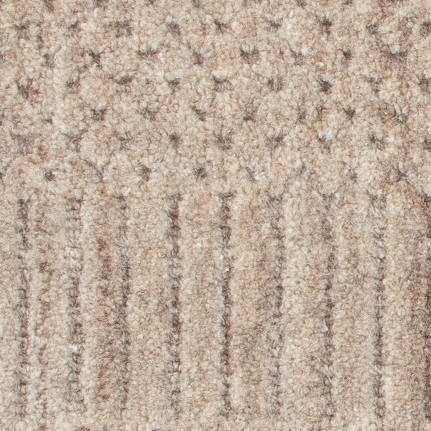 Tappeto di lana quadrato  - 30 x 30 cm - marrone