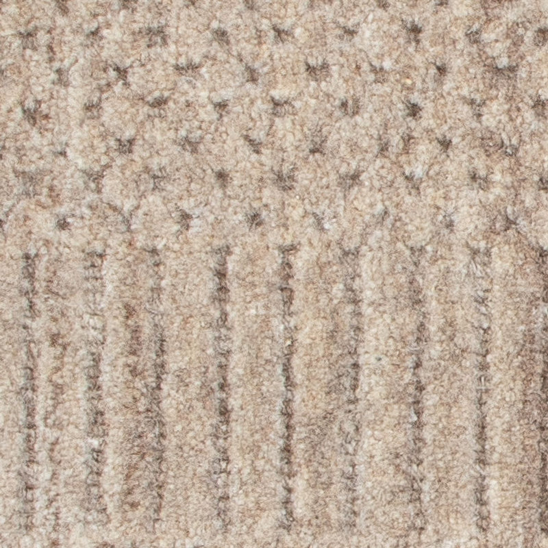 Tappeto di lana quadrato  - 30 x 30 cm - marrone