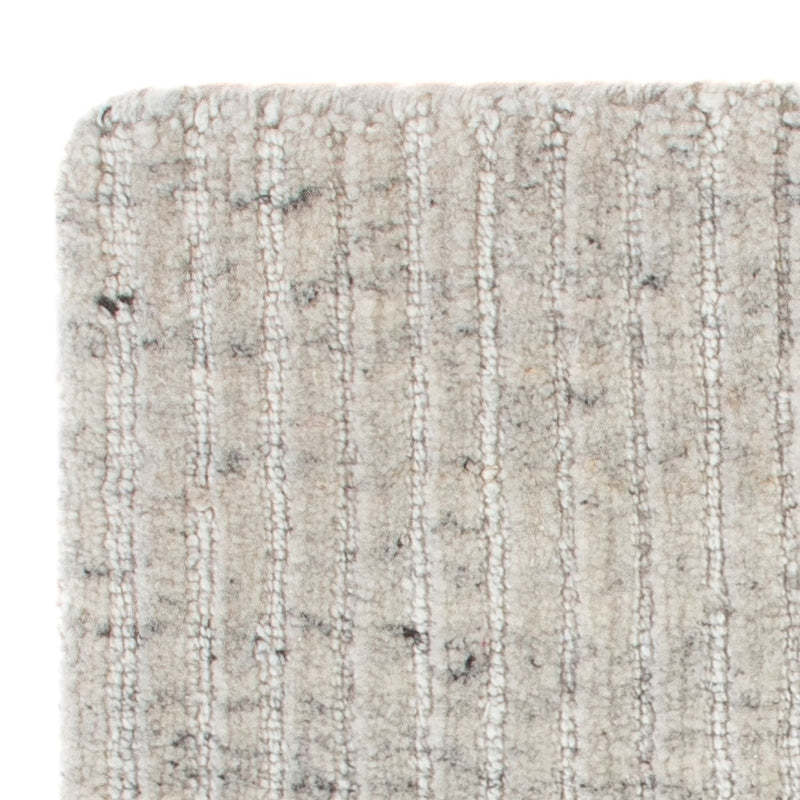 Tappeto di lana quadrato  - 30 x 30 cm - grigio chiaro