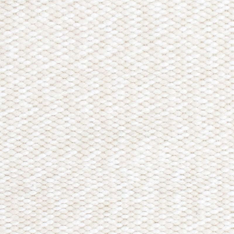 Tappeto di lana quadrato  - 34 x 31 cm - bianco