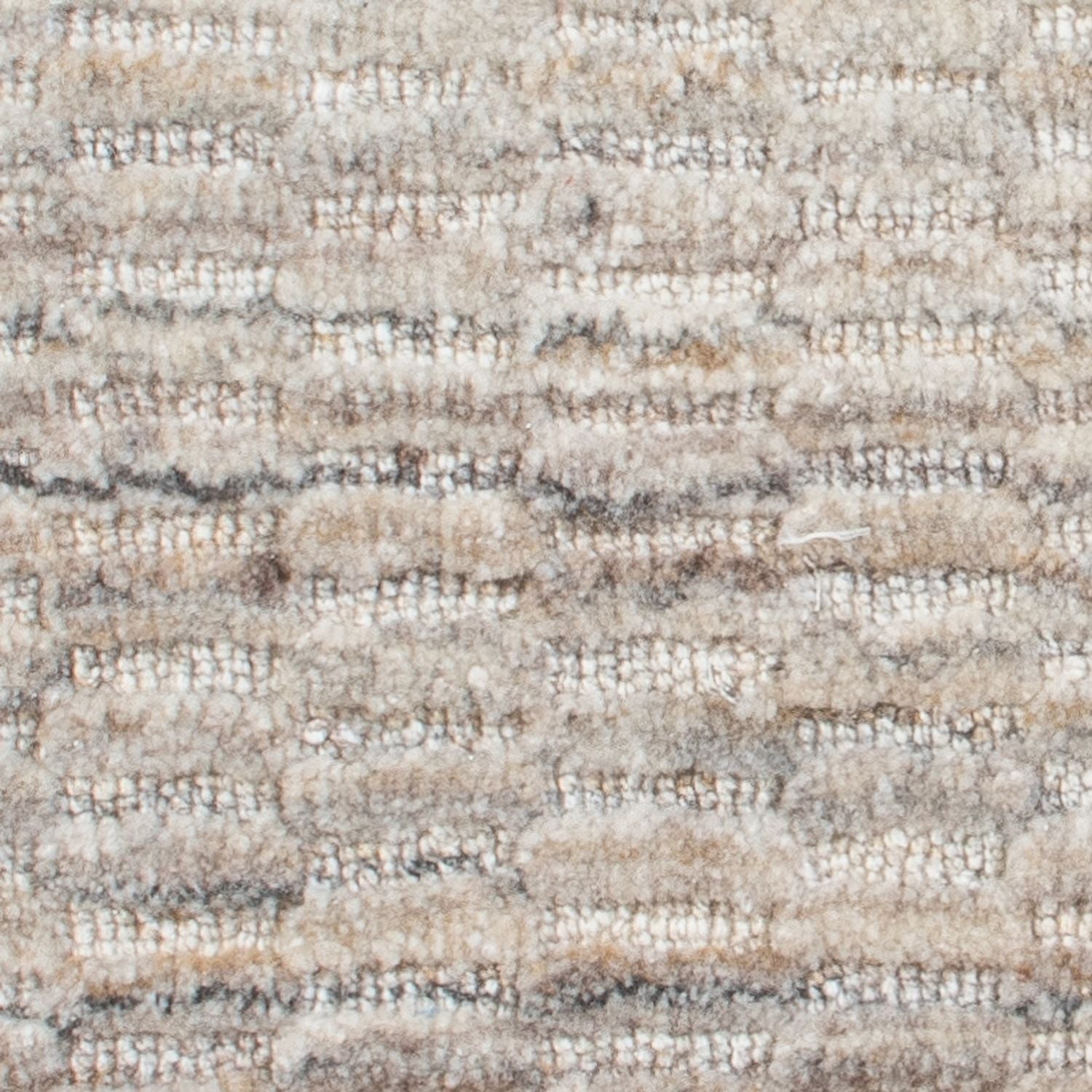 Tappeto di lana quadrato  - 33 x 30 cm - grigio chiaro