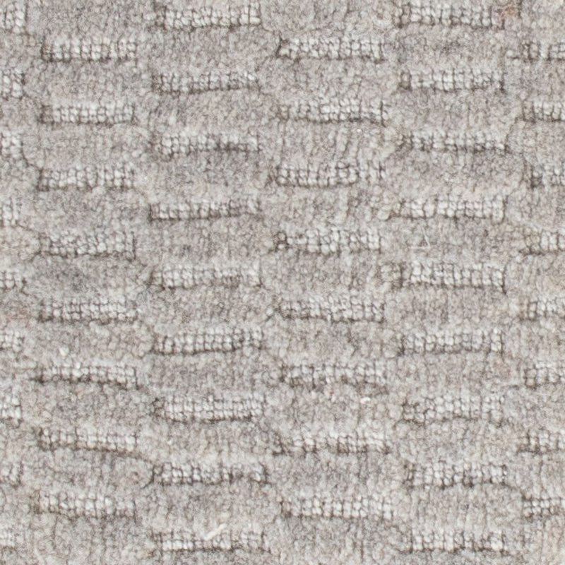 Tappeto di lana quadrato  - 32 x 32 cm - grigio